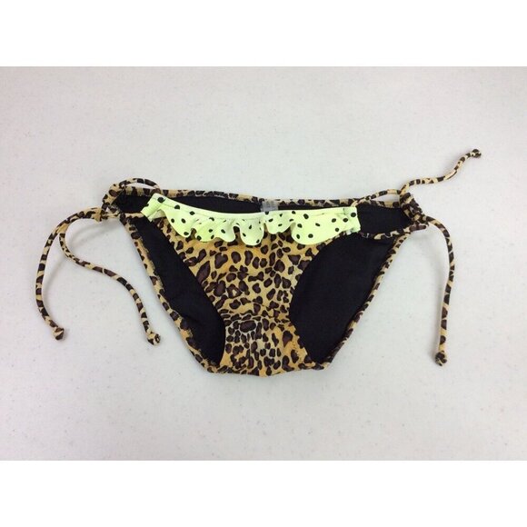 Victorias Secret Swimsuit Bottoms Animal Print Womens Small - Picture 1 of 4